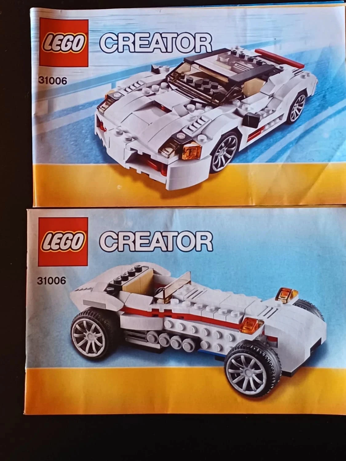 Notice lego creator 31006